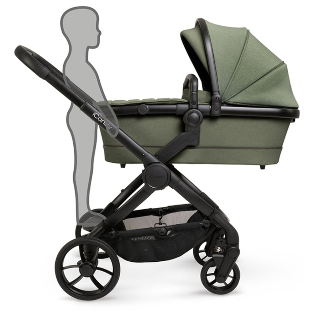 Carrycot Icandy Peach Phantom Pushchair ICANDY Peach Pushchair And
