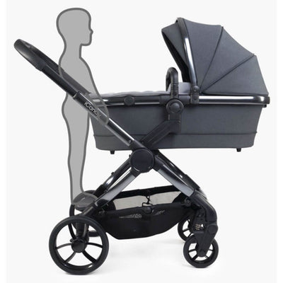 Bambinista - ICANDY - Travel Bundles - ICANDY Peach 7 Pushchair and Carrycot Combo Set - Truffle