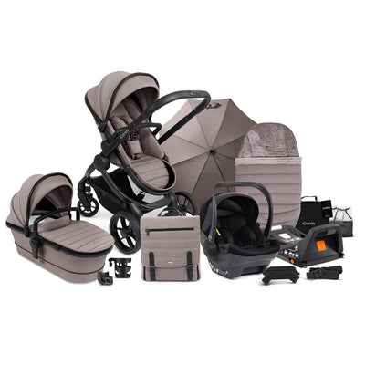 Bambinista - ICANDY - Travel Bundles - ICANDY Peach 7 Single Complete Bundle with Cocoon - Porcini