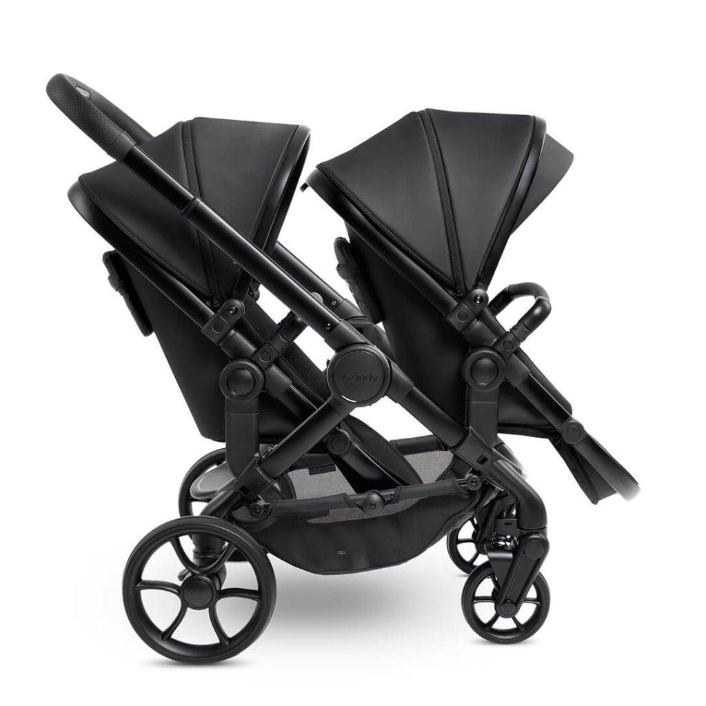 Bambinista - ICANDY - Travel Bundles - iCandy Peach 7 STUDIO Double Complete Bundle - Ultra Matt black
