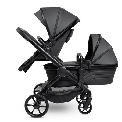 Bambinista - ICANDY - Travel Bundles - iCandy Peach 7 STUDIO Double Complete Bundle - Ultra Matt black