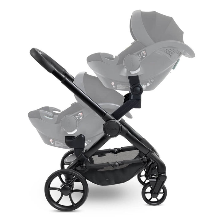 iCandy Peach 7 STUDIO Twin Complete Bundle - Ultra Matt black