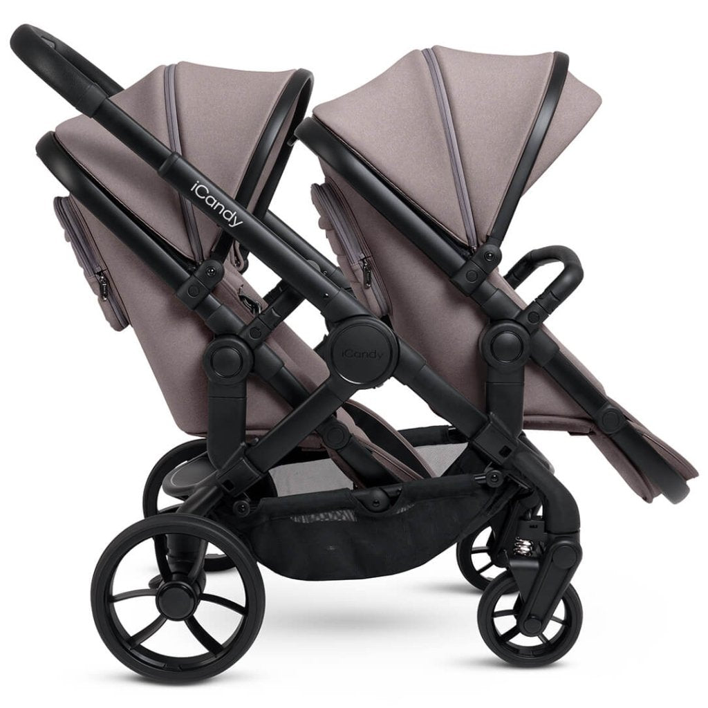 Bambinista - ICANDY - Travel Bundles - ICANDY Peach 7 Twin Combo - Porcini