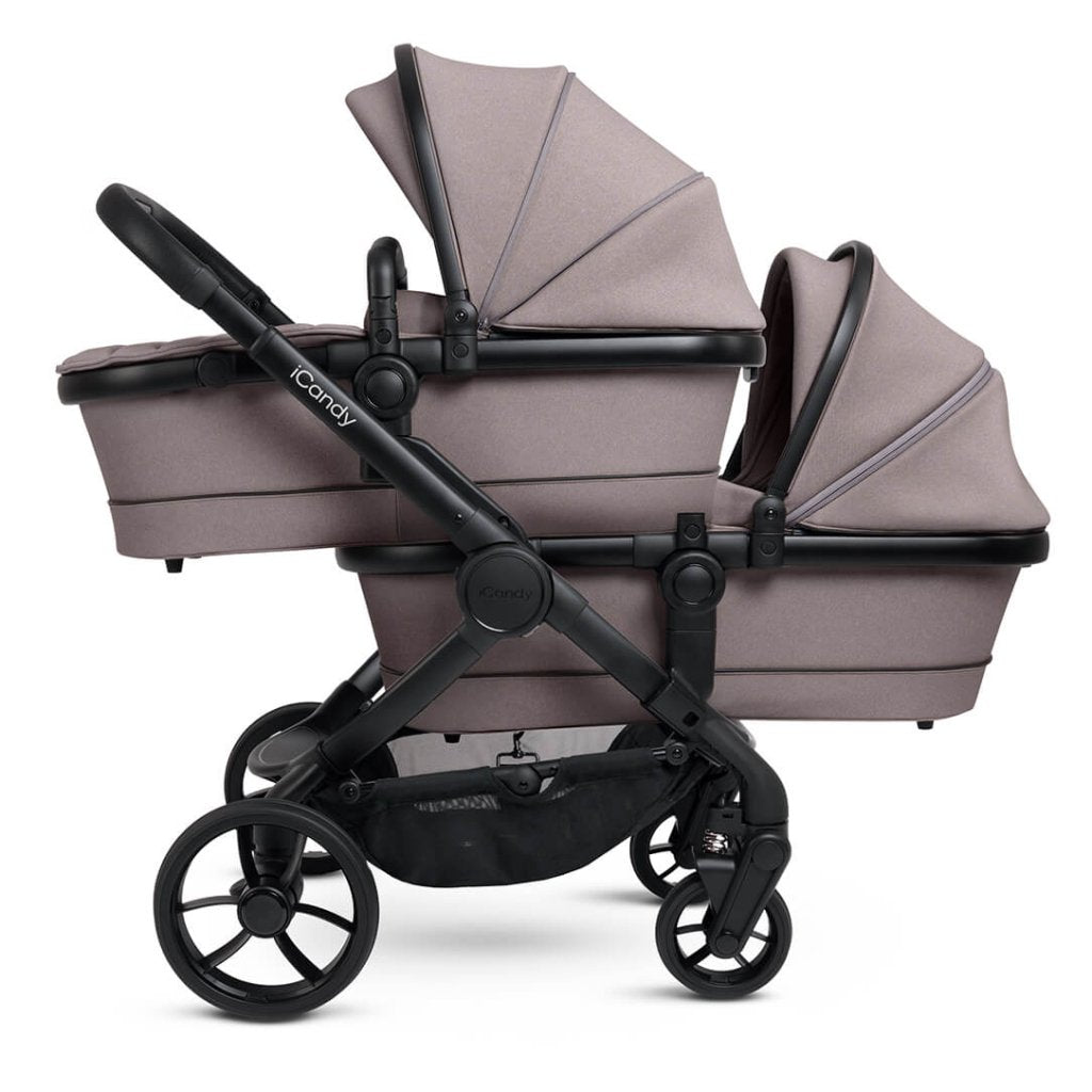 Bambinista - ICANDY - Travel Bundles - ICANDY Peach 7 Twin Combo - Porcini