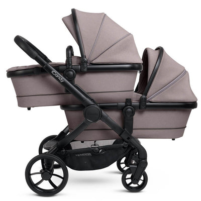 Bambinista - ICANDY - Travel Bundles - ICANDY Peach 7 Twin Complete Bundle - Porcini