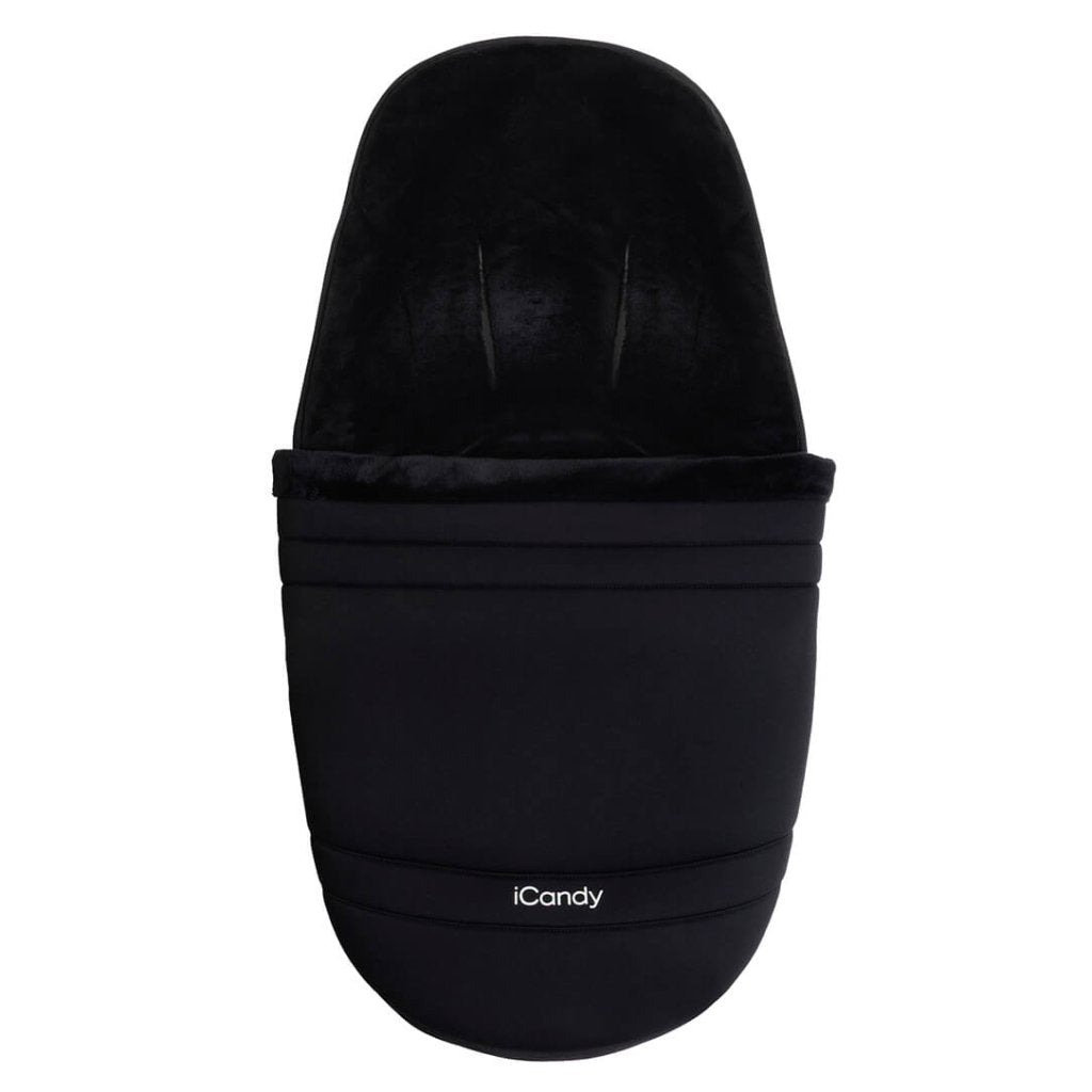 Bambinista - ICANDY - Travel Bundles - ICANDY Pip Footmuff & Liner - Black