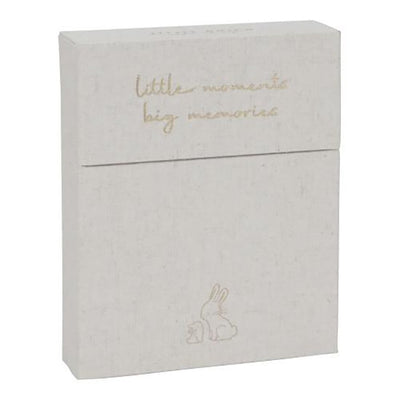 Bambinista - LITTLE DUTCH - Toys - LITTLE DUTCH Baby Milestone cards Baby Bunny FSC