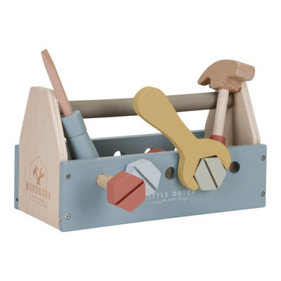 Bambinista - LITTLE DUTCH - Toys - LITTLE DUTCH Wooden Toolbox FSC
