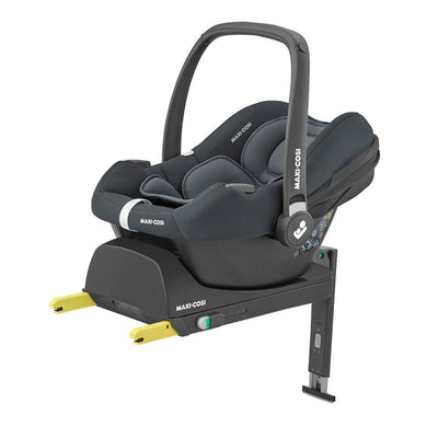 Bambinista - MAXI COSI - Travel - MAXI - COSI CabrioFix i - Size Baby Car Seat and ISOFIX Base - Essential Graphite