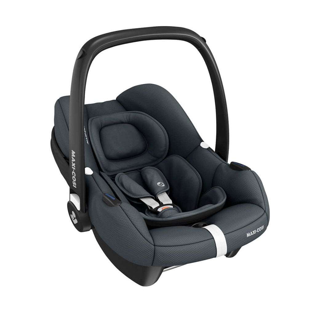 Bambinista - MAXI COSI - Travel - MAXI - COSI CabrioFix i - Size Baby Car Seat and ISOFIX Base - Essential Graphite
