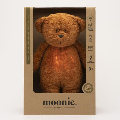 Bambinista - MOONIE - Decor - MOONIE 2.0 - Caramel The Organic Humming Bear with Lamp