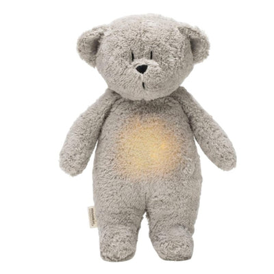 Bambinista - MOONIE - Decor - MOONIE 2.0 - Gray The Organic Humming Bear with Lamp