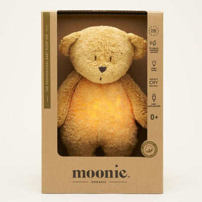 Bambinista - MOONIE - Decor - MOONIE 2.0 - Honey The Organic Humming Bear with Lamp
