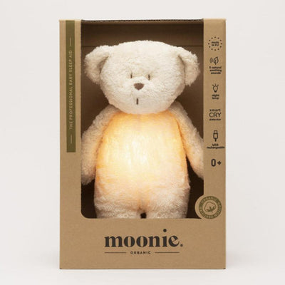 Bambinista - MOONIE - Decor - MOONIE 2.0 - Polar The Organic Humming Bear with Lamp