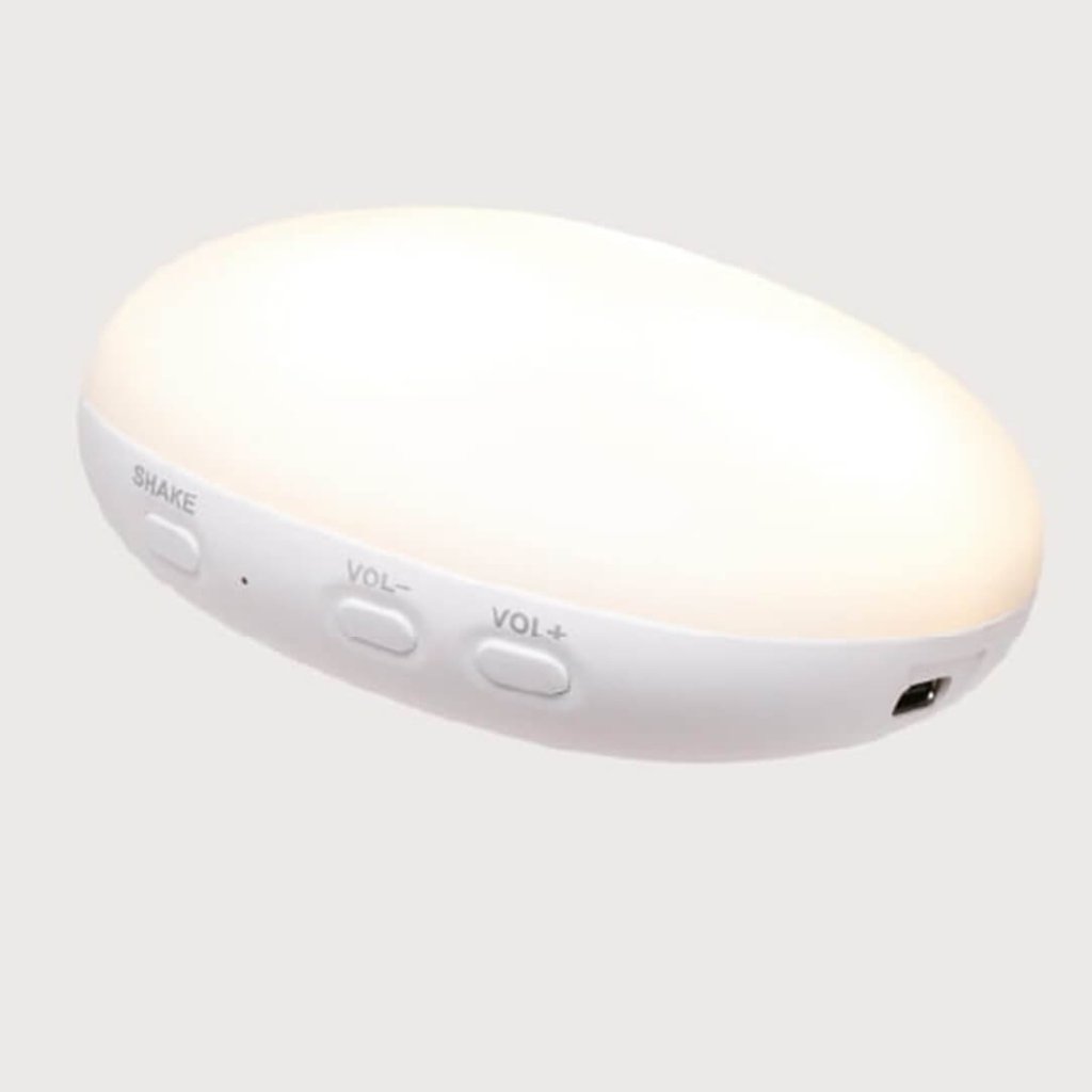 Bambinista - MOONIE - Decor - MOONIE 2.0 - Seal Gray - Organic Humming Seal with A Lamp