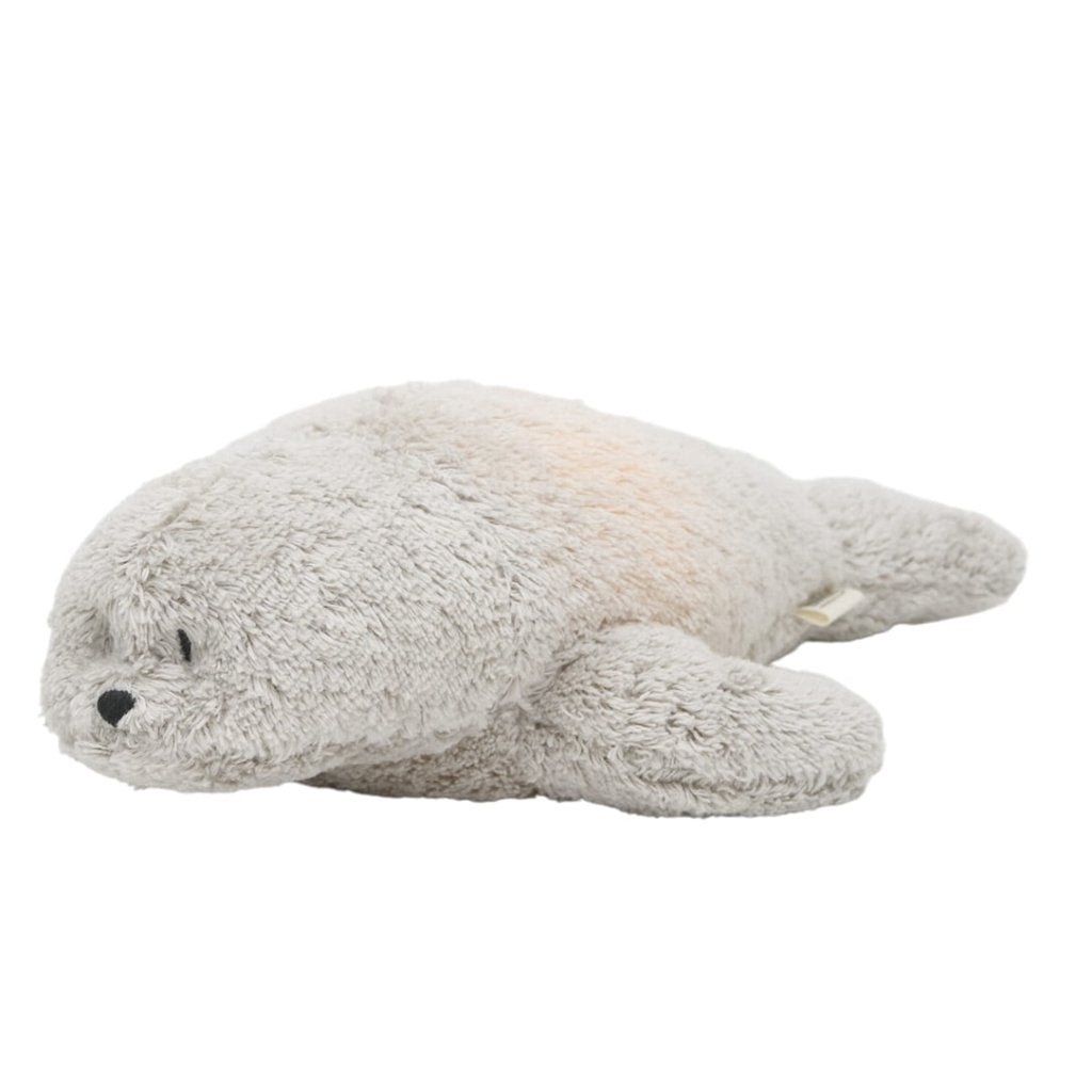 Bambinista - MOONIE - Decor - MOONIE 2.0 - Seal Gray - Organic Humming Seal with A Lamp