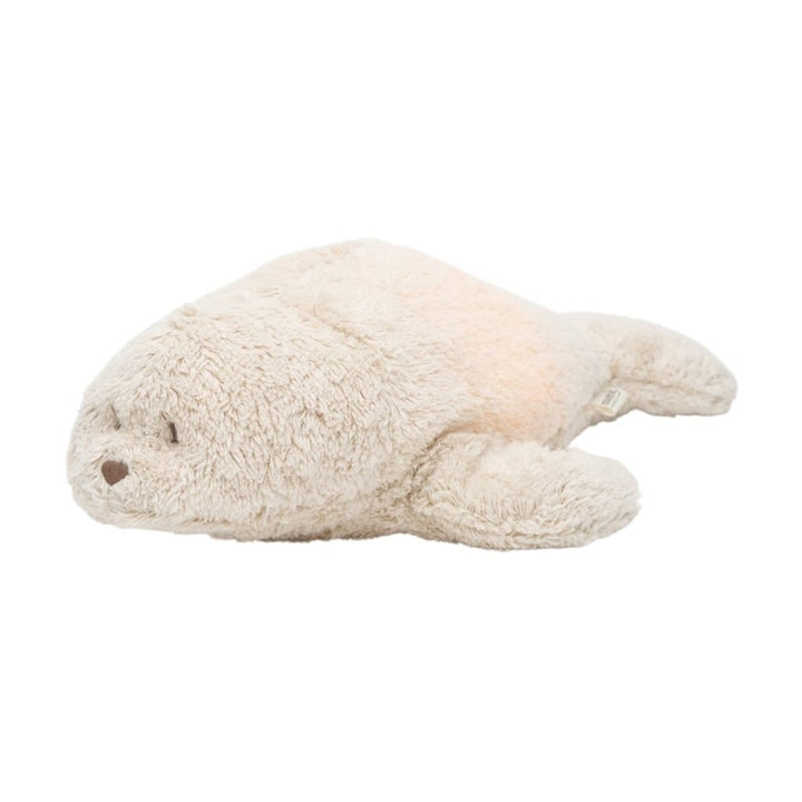MOONIE Organic Humming Seal with a Nightlight - Sand 2.0 – Bambinista