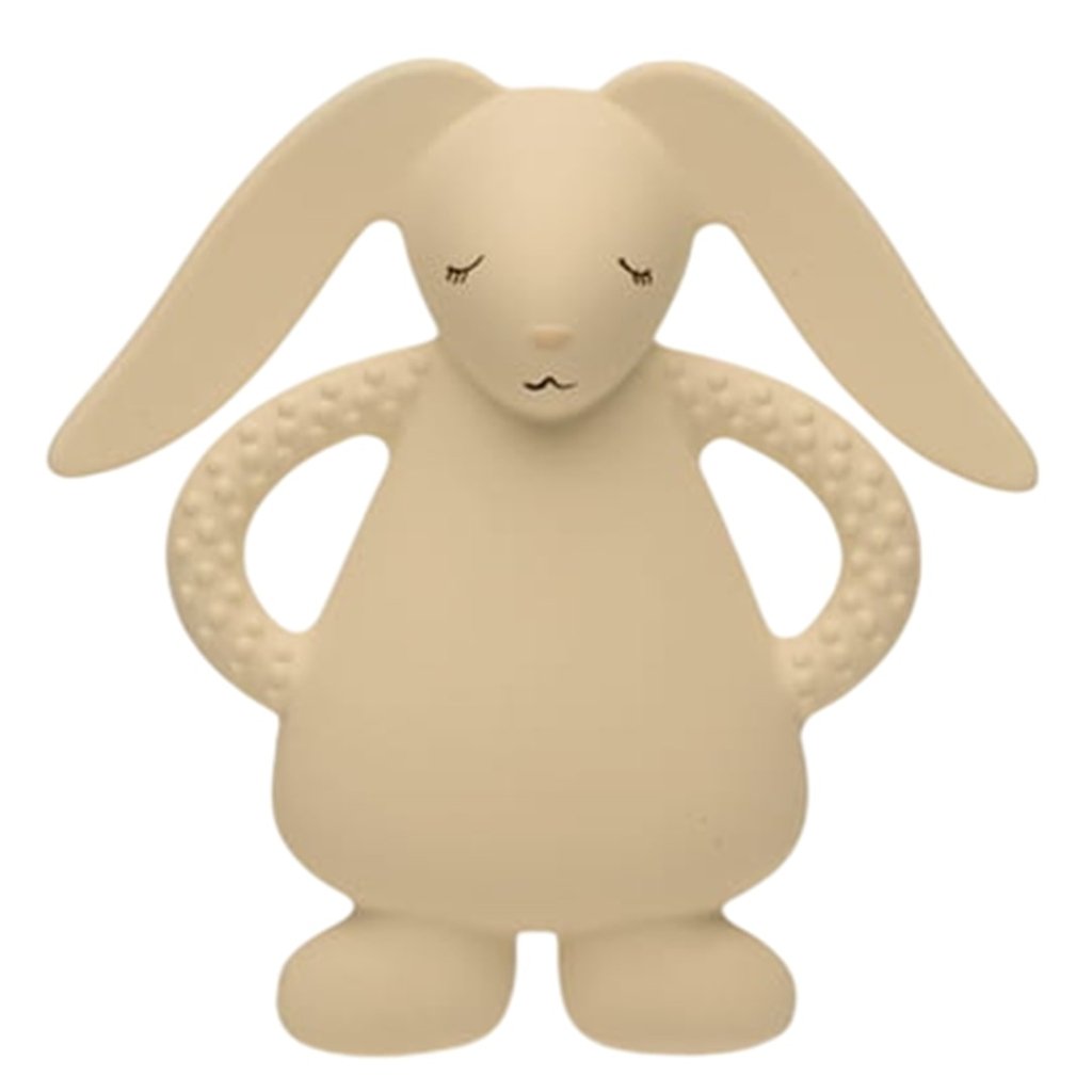 Bambinista - MOONIE - Decor - MOONIE Natural Rubber Teether - Bunny Sand