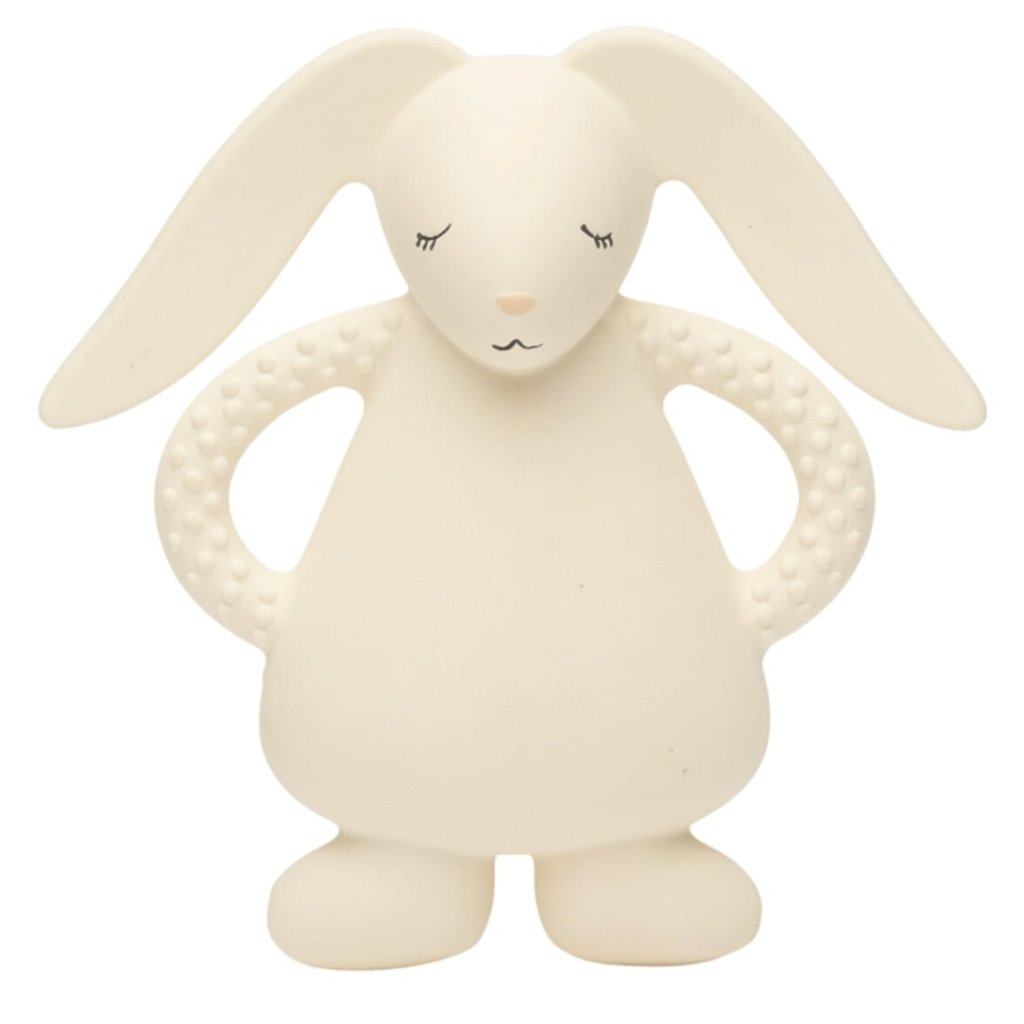 Bambinista - MOONIE - Decor - MOONIE Natural Rubber Teether - Cream