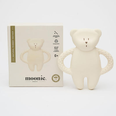 Bambinista - MOONIE - Decor - MOONIE Natural Rubber Teether - Polar