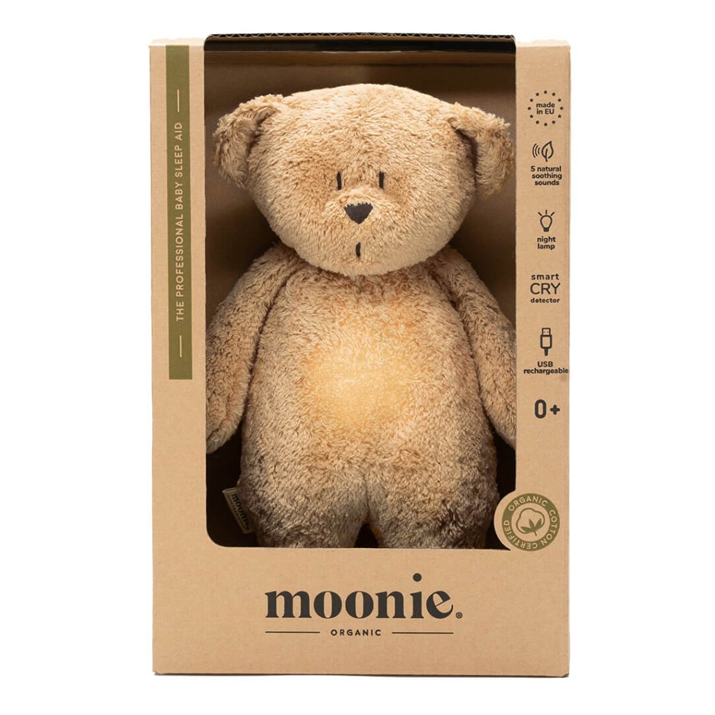 Bambinista-MOONIE-Decor-Moonie The Organic Humming Bear - Cappuccino Natur