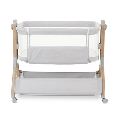 Bambinista - OBABY - Furniture - OBABY Cloud Bedside Crib - Grey