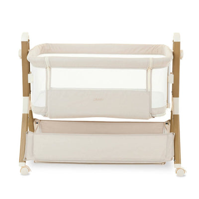 Bambinista - OBABY - Furniture - OBABY Cloud Bedside Crib - Oatmeal