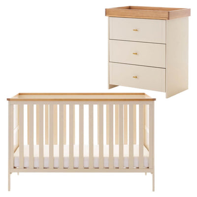 Bambinista - OBABY - Furniture - OBABY Evie 2 Piece Room Set - Cashmere
