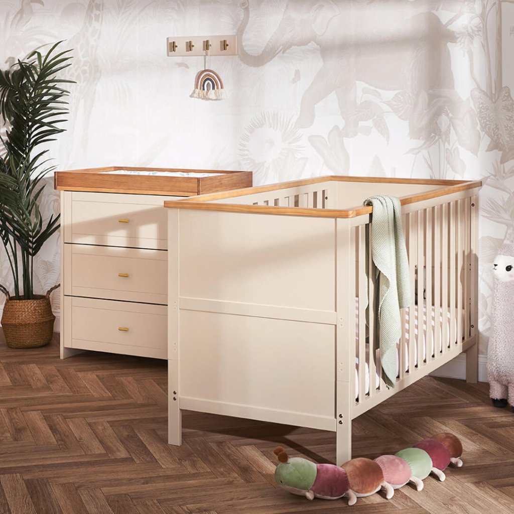 Bambinista - OBABY - Furniture - OBABY Evie 2 Piece Room Set - Cashmere