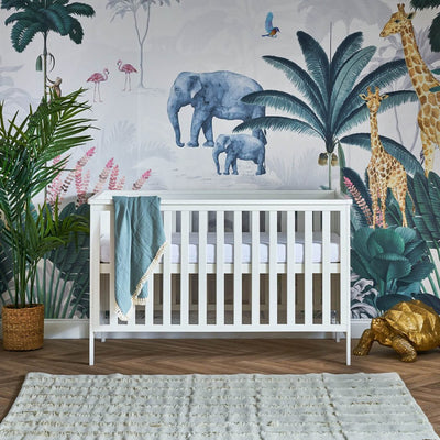 Bambinista - OBABY - Furniture - OBABY Evie 2 Piece Room Set - White
