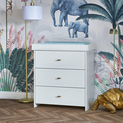 Bambinista - OBABY - Furniture - OBABY Evie 3 Piece Room Set - White