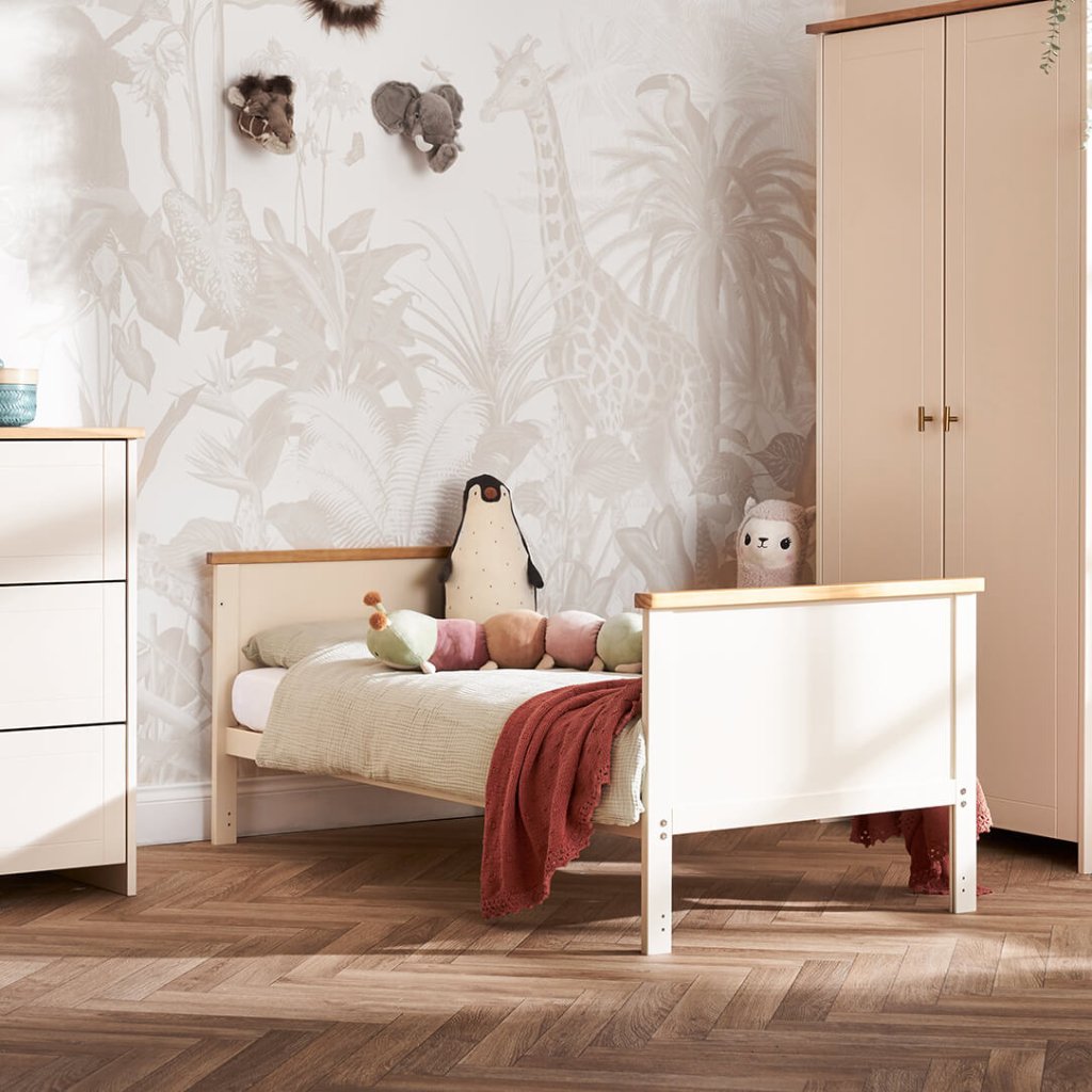 Bambinista - OBABY - Furniture - OBABY Evie Cot Bed - Cashmere