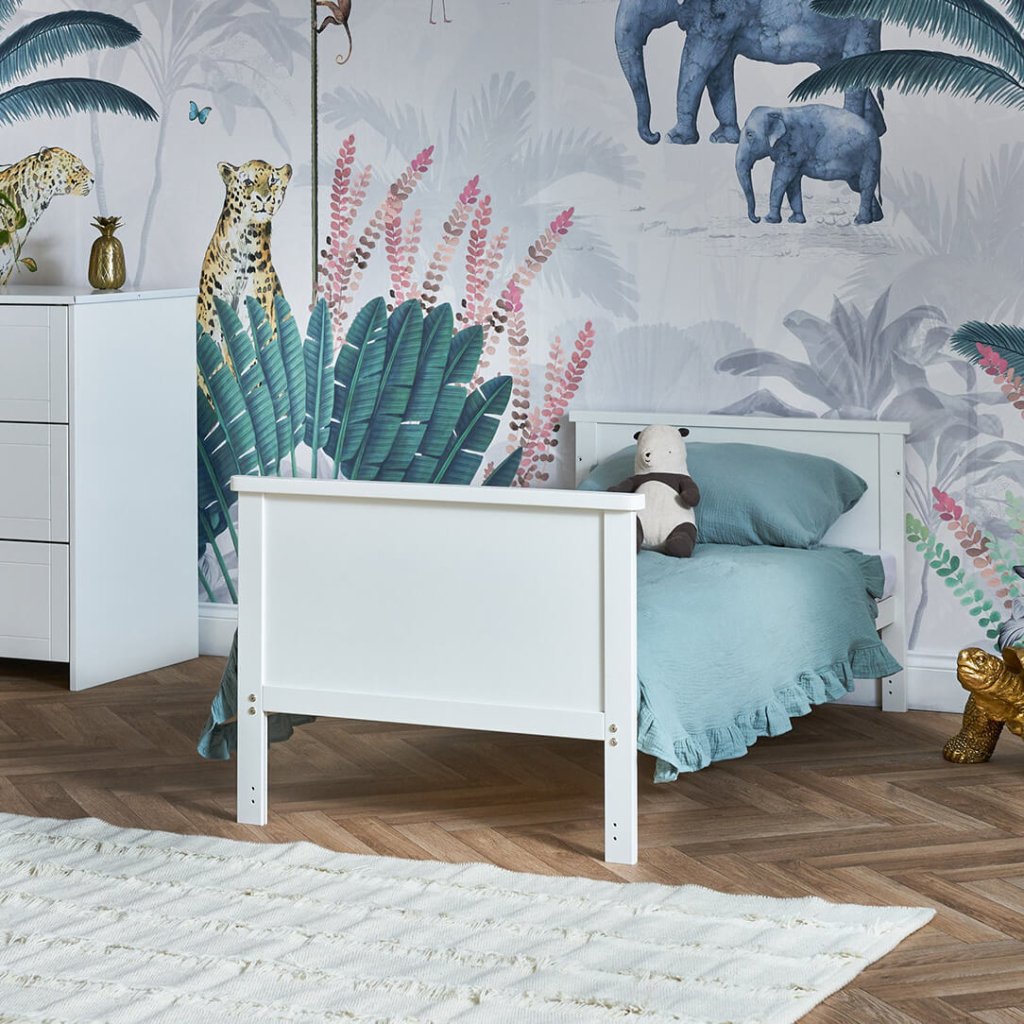 Bambinista - OBABY - Furniture - OBABY Evie Cot Bed - White
