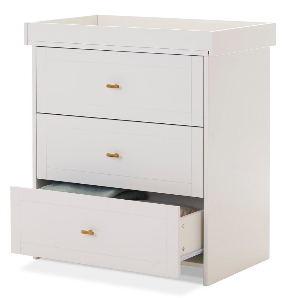 Bambinista - OBABY - Furniture - OBABY Evie Mini 2 Piece Room Set - White