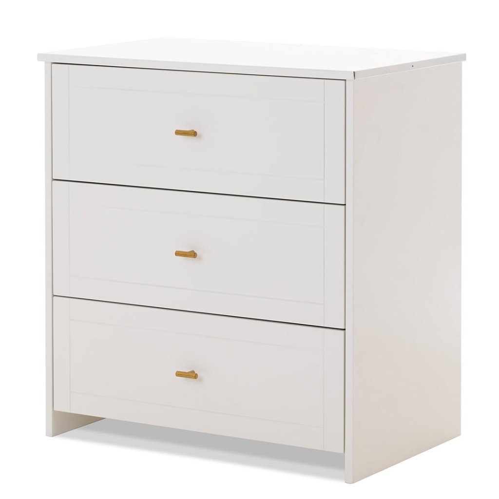 Bambinista - OBABY - Furniture - OBABY Evie Mini 3 Piece Room Set - White