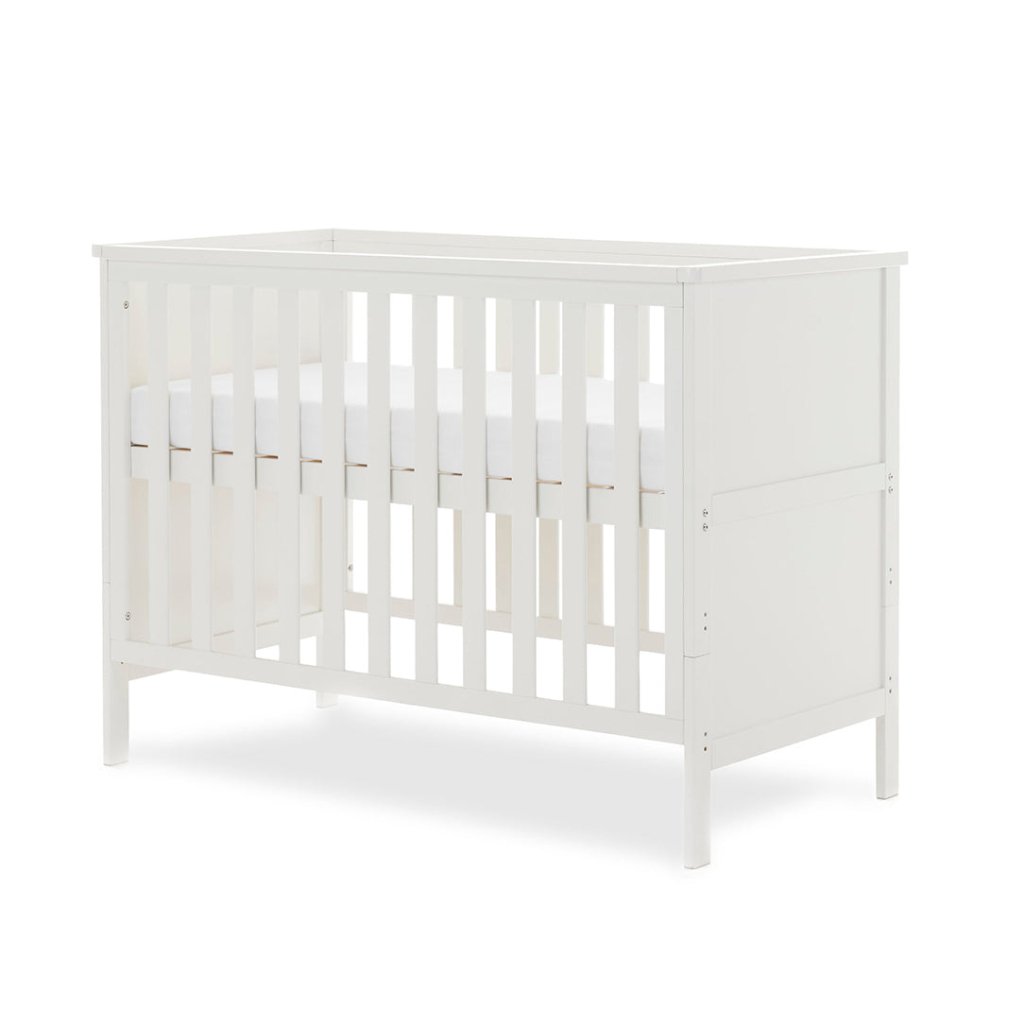 Bambinista - OBABY - Furniture - OBABY Evie Mini Cot Bed - White