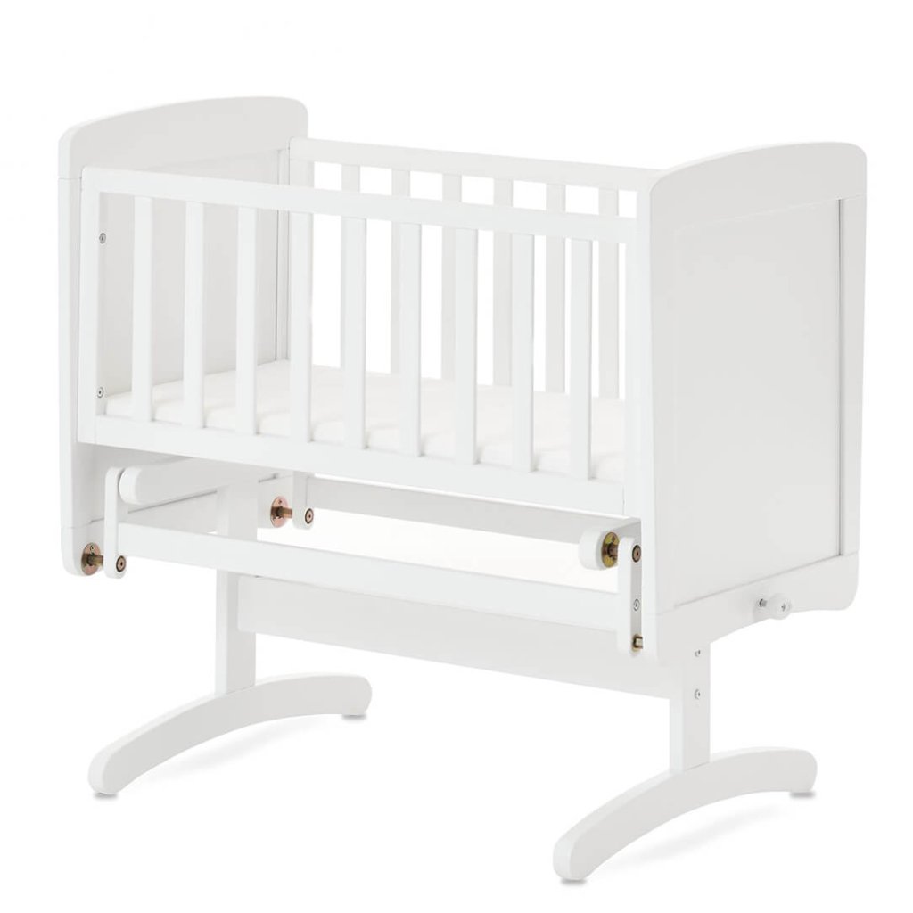 Bambinista - OBABY - Furniture - OBABY Gliding Crib - White