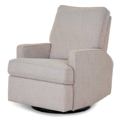 Bambinista - OBABY - Furniture - OBABY Madison Swivel Glider Recliner Chair - Oatmeal