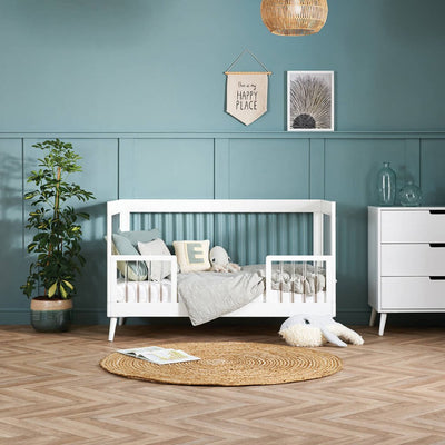 Bambinista - OBABY - Furniture - OBABY Maya 3 Piece Room Set - White With Acrylic