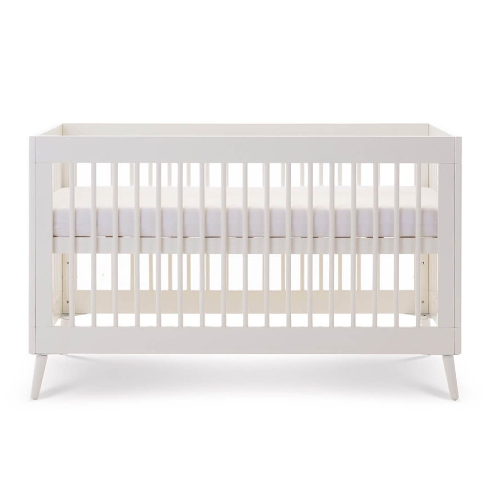 Bambinista - OBABY - Furniture - OBABY Maya Cot Bed - Nordic White