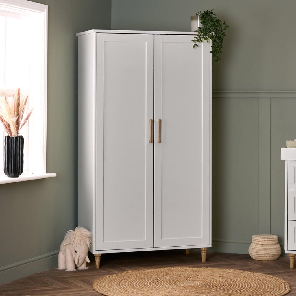 Bambinista - OBABY - Furniture - OBABY Orla 3 Piece Room Set - White with Natural