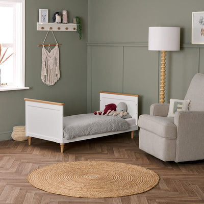 Bambinista - OBABY - Furniture - OBABY Orla 3 Piece Room Set - White with Natural