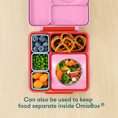 Bambinista - OMIELIFE - OMIE Dip Containers for Omie Box Bento Box - Blue & Lime