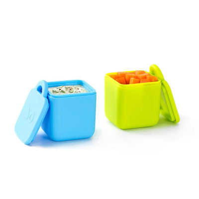 Bambinista - OMIELIFE - OMIE Dip Containers for Omie Box Bento Box - Blue & Lime