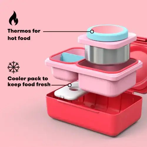 Bambinista - OMIELIFE - Tableware - OMIEBOX UP - Cherry Pink