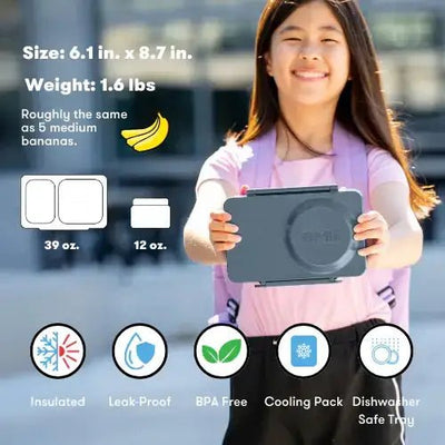Bambinista - OMIELIFE - Tableware - OMIEBOX UP - Graphite