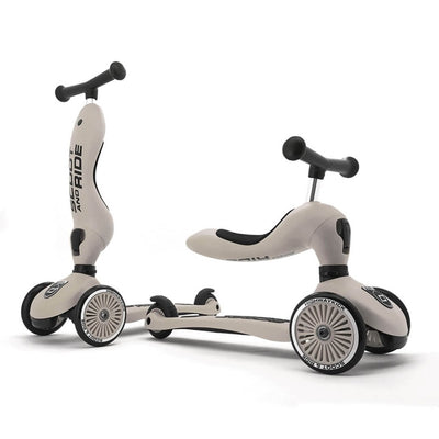 Bambinista - SCOOT AND RIDE - Toys - SCOOT AND RIDE Highwaykick 1 - Ash