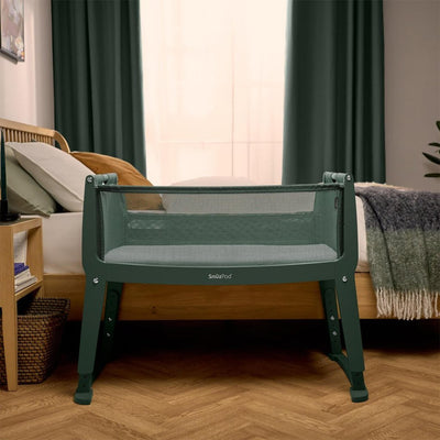 Bambinista - SNUZ - Bedding - SNUZPod Studio Bedside Crib - Berlin Green