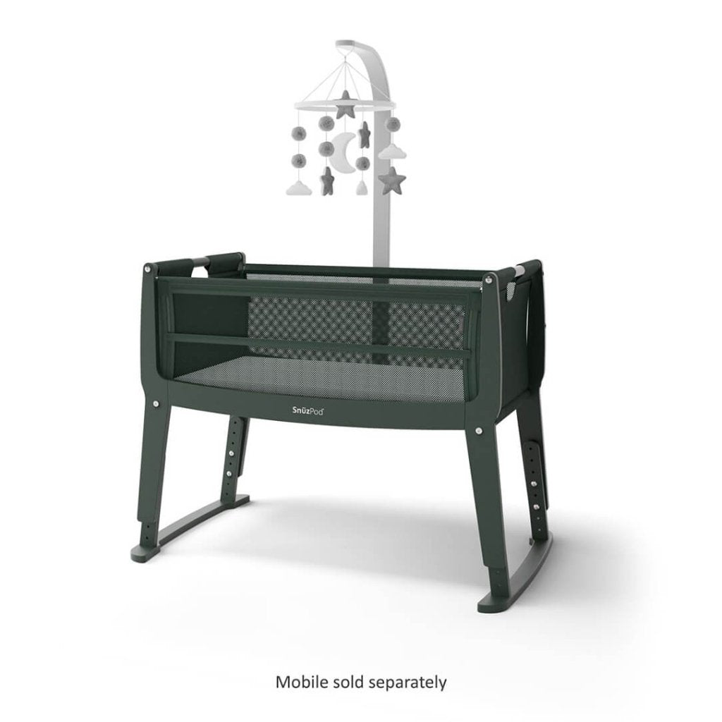 Bambinista - SNUZ - Bedding - SNUZPod Studio Bedside Crib - Berlin Green