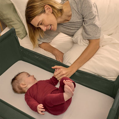 Bambinista - SNUZ - Bedding - SNUZPod Studio Bedside Crib - Berlin Green
